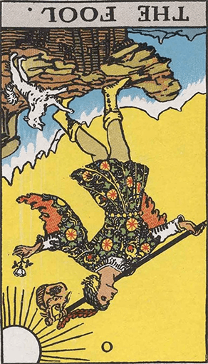 The Fool Tarot Card Meanings Reversed - ALL Explained HERE!