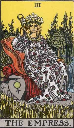 Tarot card - The Empress