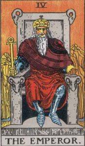 Tarot card - The Emperor
