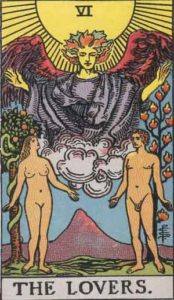 Tarot card - The Lovers