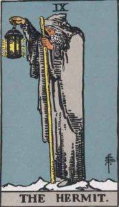 Tarot card - The Hermit