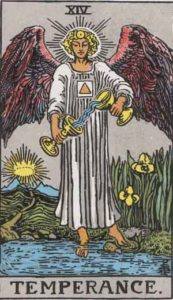 Tarot card - Temperance