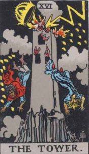 Tarot card - The Tower