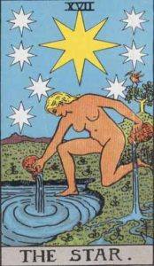 Tarot card - The Star