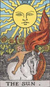 Tarot card - The Sun