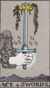 Minor Arcana - The Ace of Swords - Tarot Card Meanings