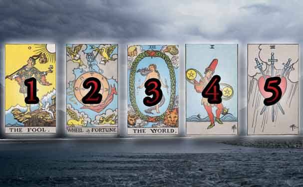 Five Card Spread Tarot