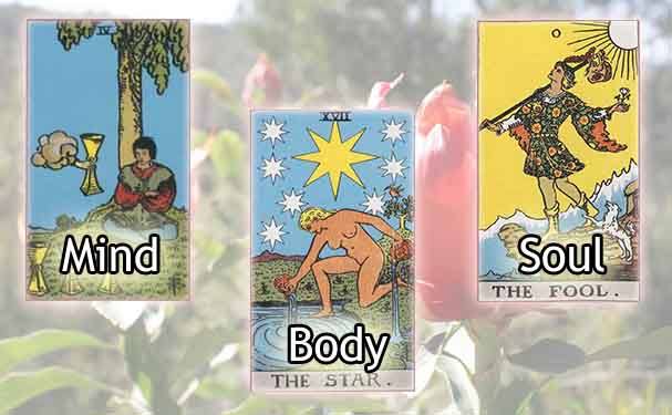 Mind Body and Soul Spread tarot